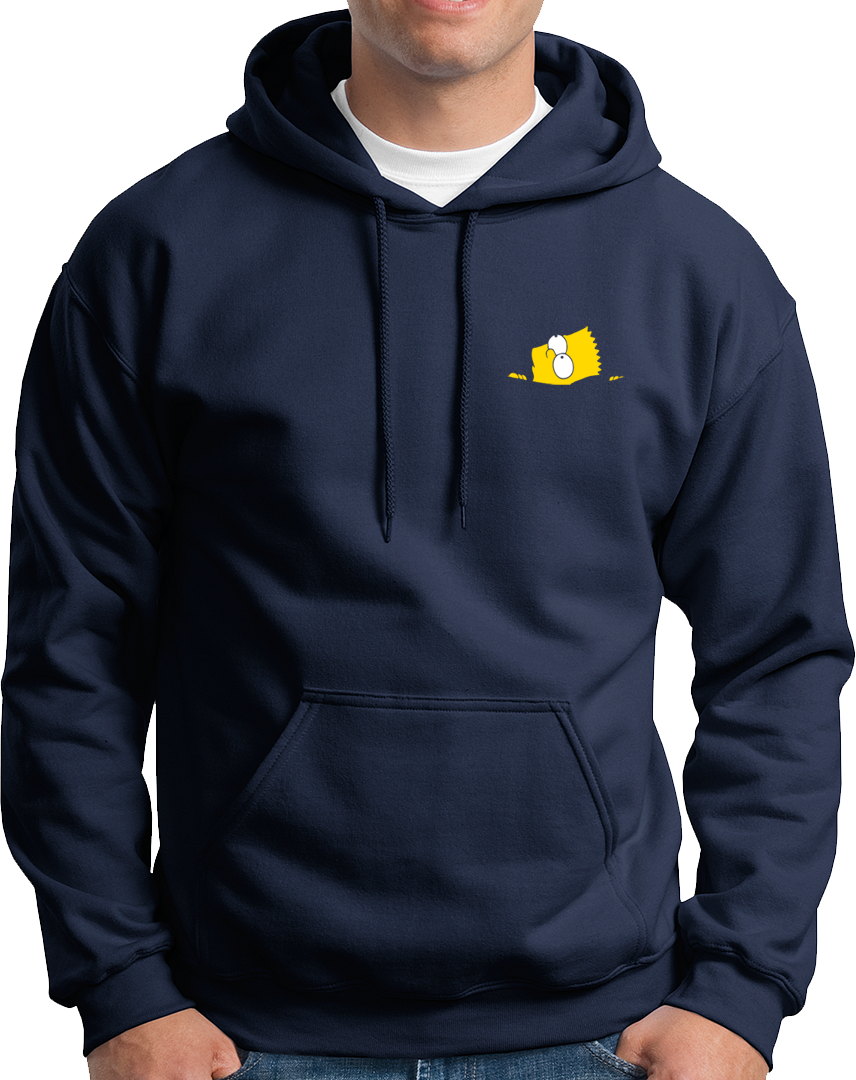 Pocket Bart- Unisex Hoodie