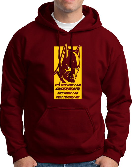 It's Not Who I Am Underneath- Unisex Hoodie