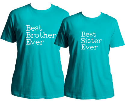 Best Brother Ever - Best Sister Ever Combo