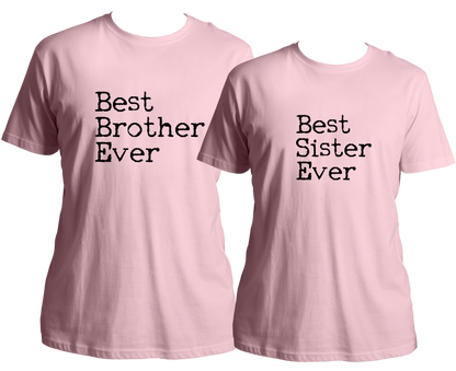 Best Brother Ever - Best Sister Ever Combo