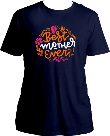 best mother ever unisex navy blue t shirt gift for mom mothers day tee
