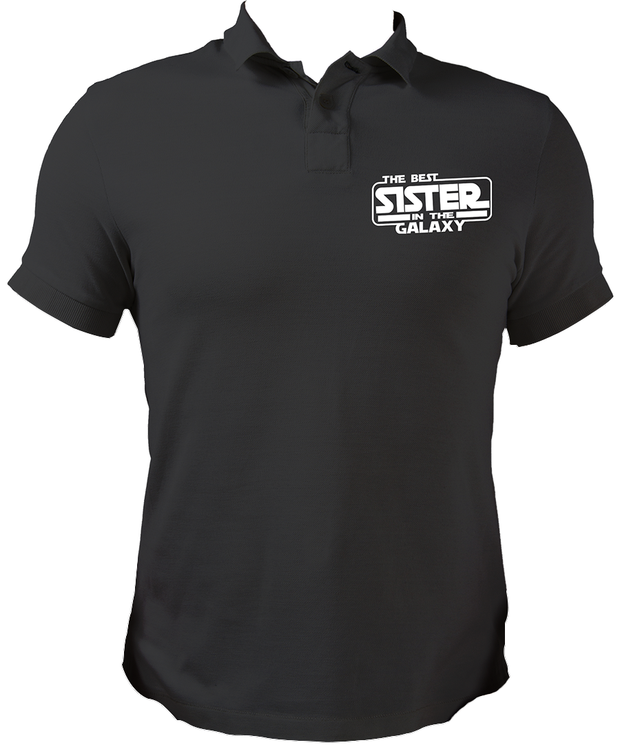 The Best Sister In The Galaxy Unisex Polo