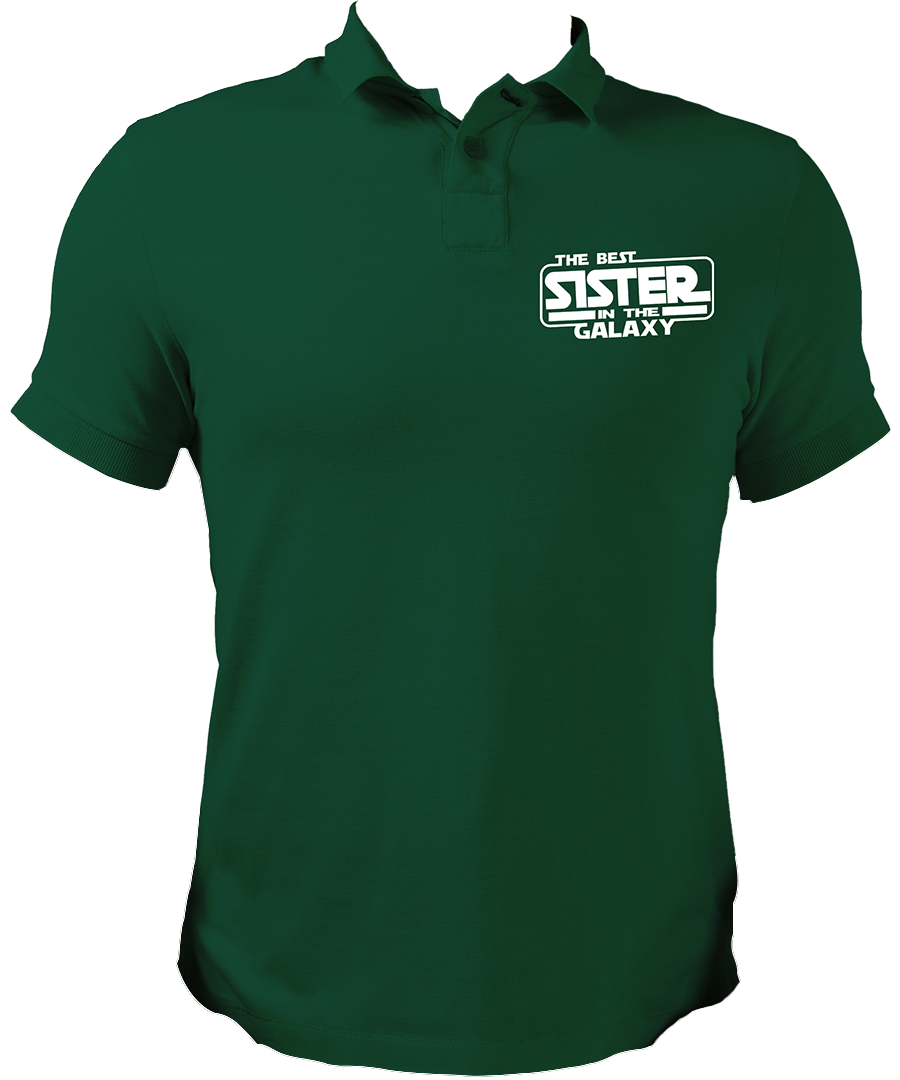 The Best Sister In The Galaxy Unisex Polo