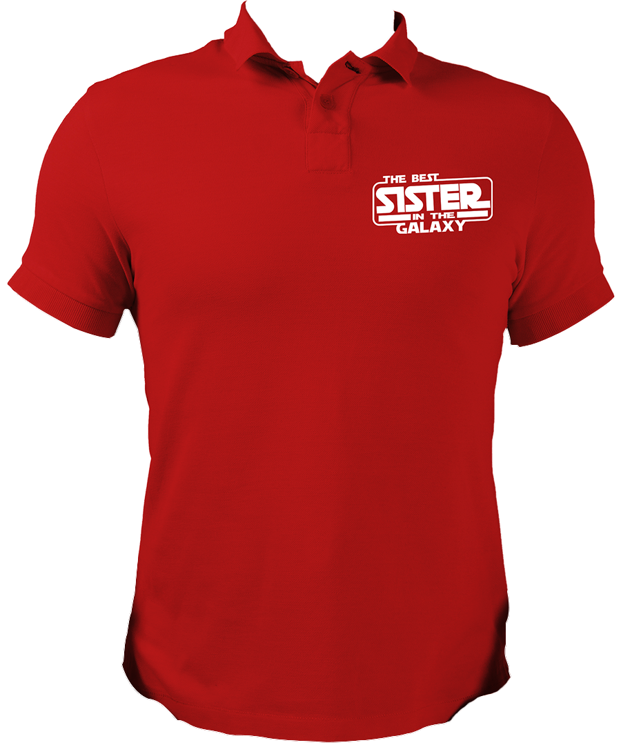 The Best Sister In The Galaxy Unisex Polo