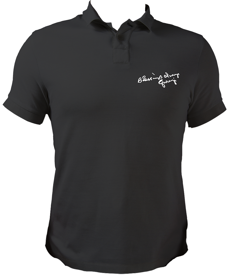 Blessings Always Guruji Unisex Polo