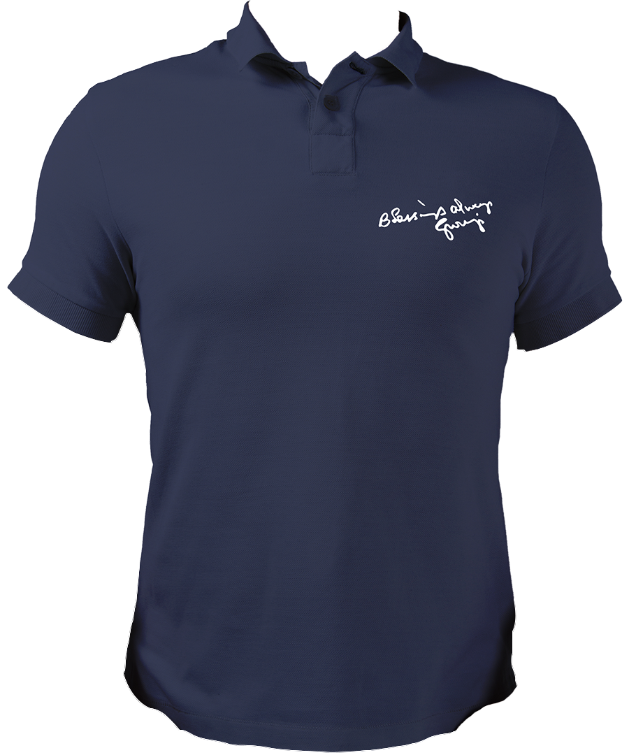 Blessings Always Guruji Unisex Polo