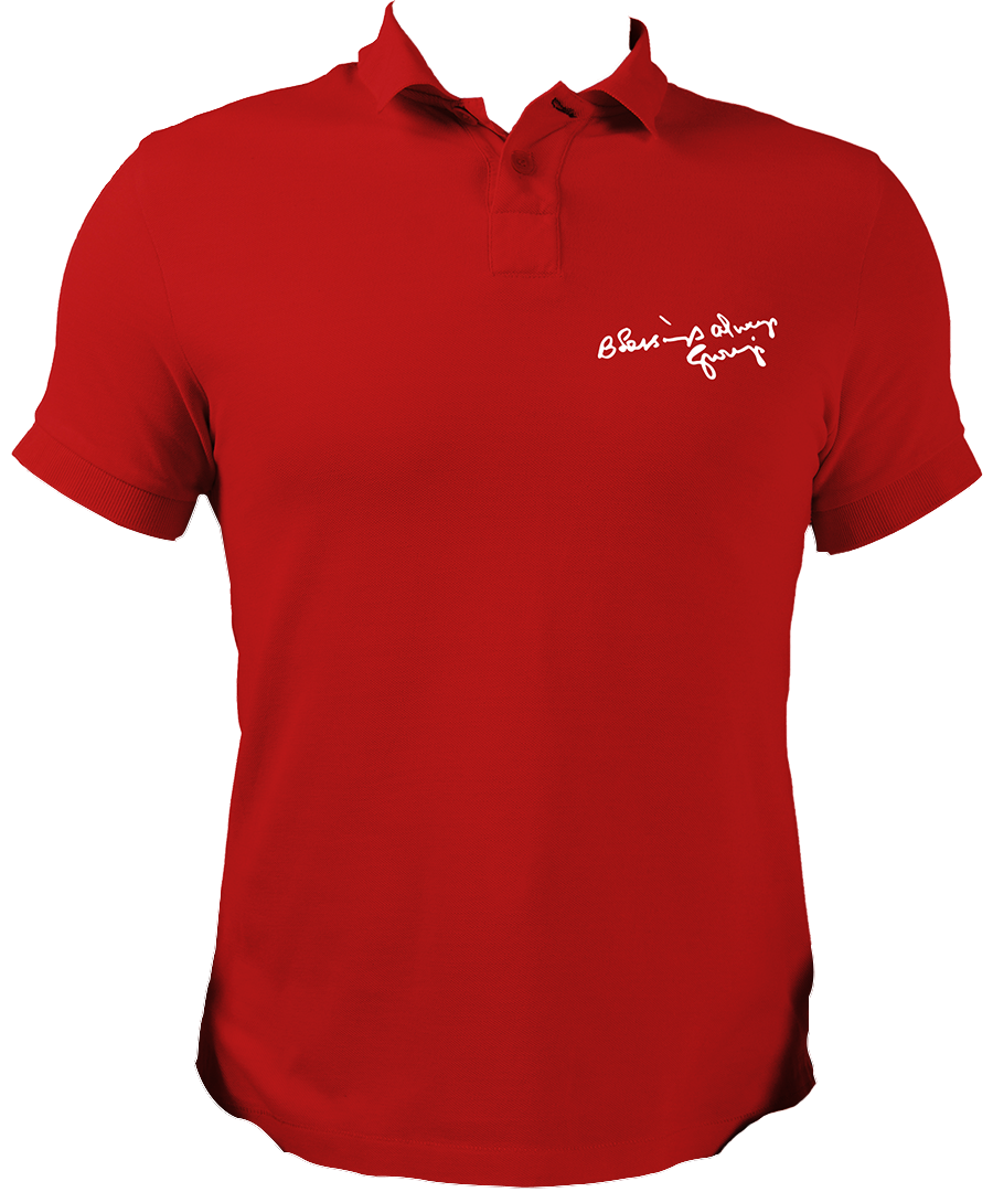 Blessings Always Guruji Unisex Polo