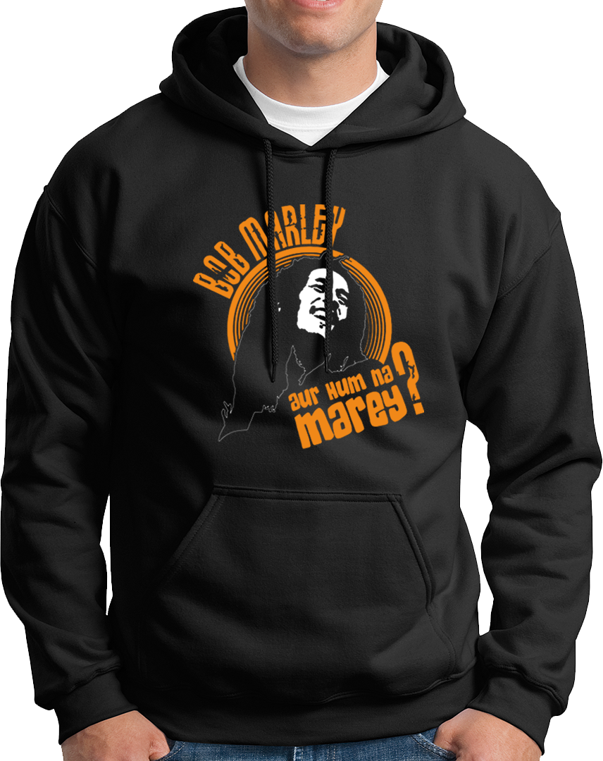 Bob Marley Hum Na Marey?- Unisex Hoodie