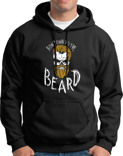 Bow Down To The Beard- Unisex Hoodie