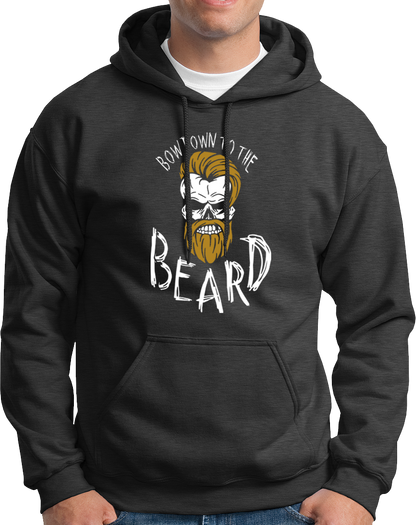 Bow Down To The Beard- Unisex Hoodie