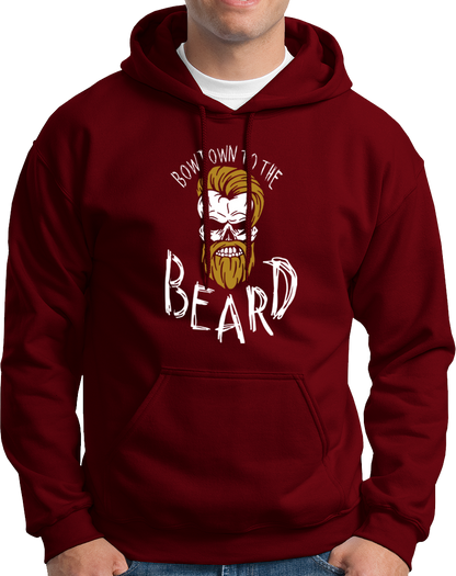 Bow Down To The Beard- Unisex Hoodie