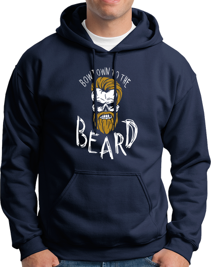 Bow Down To The Beard- Unisex Hoodie