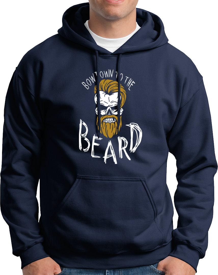 Bow Down To The Beard- Unisex Hoodie