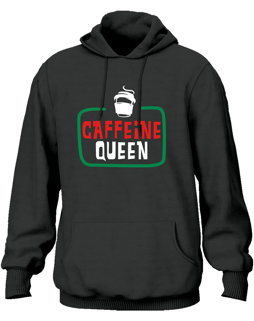Caffeine Queen- Unisex Hoodie