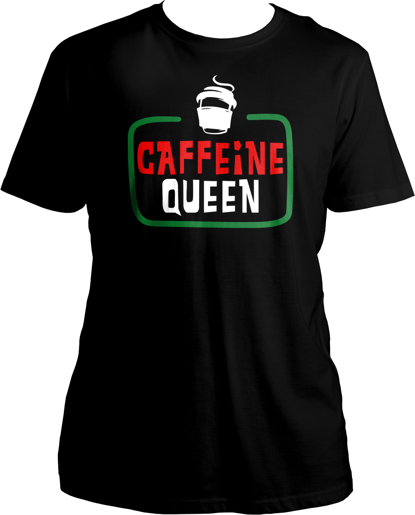 Caffeine Queen Unisex T-Shirts