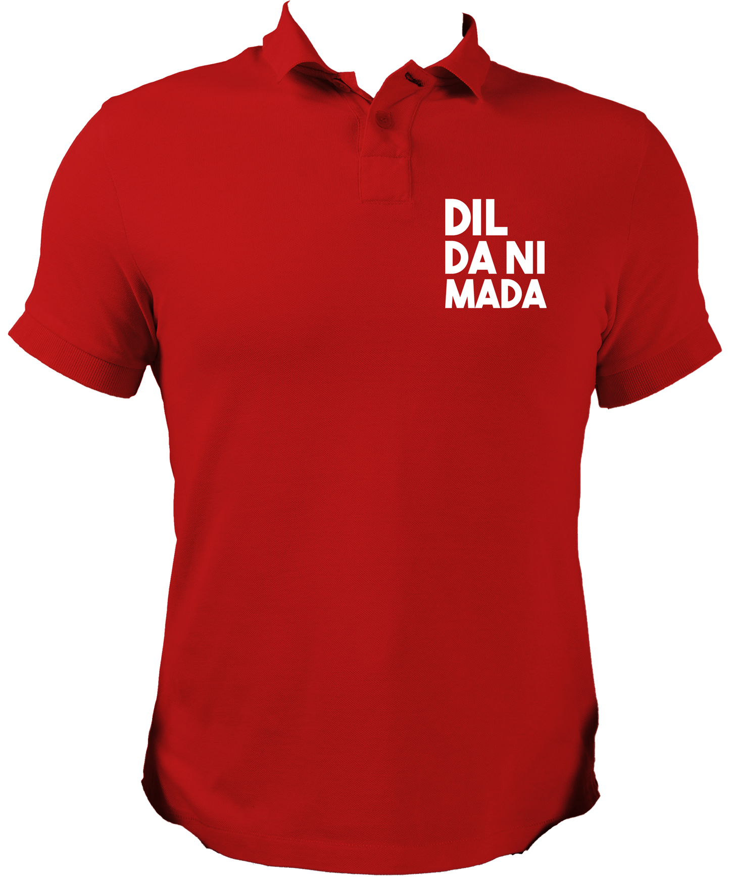 Dil Da Ni Mada Unisex Polo