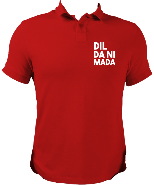 Dil Da Ni Mada Unisex Polo