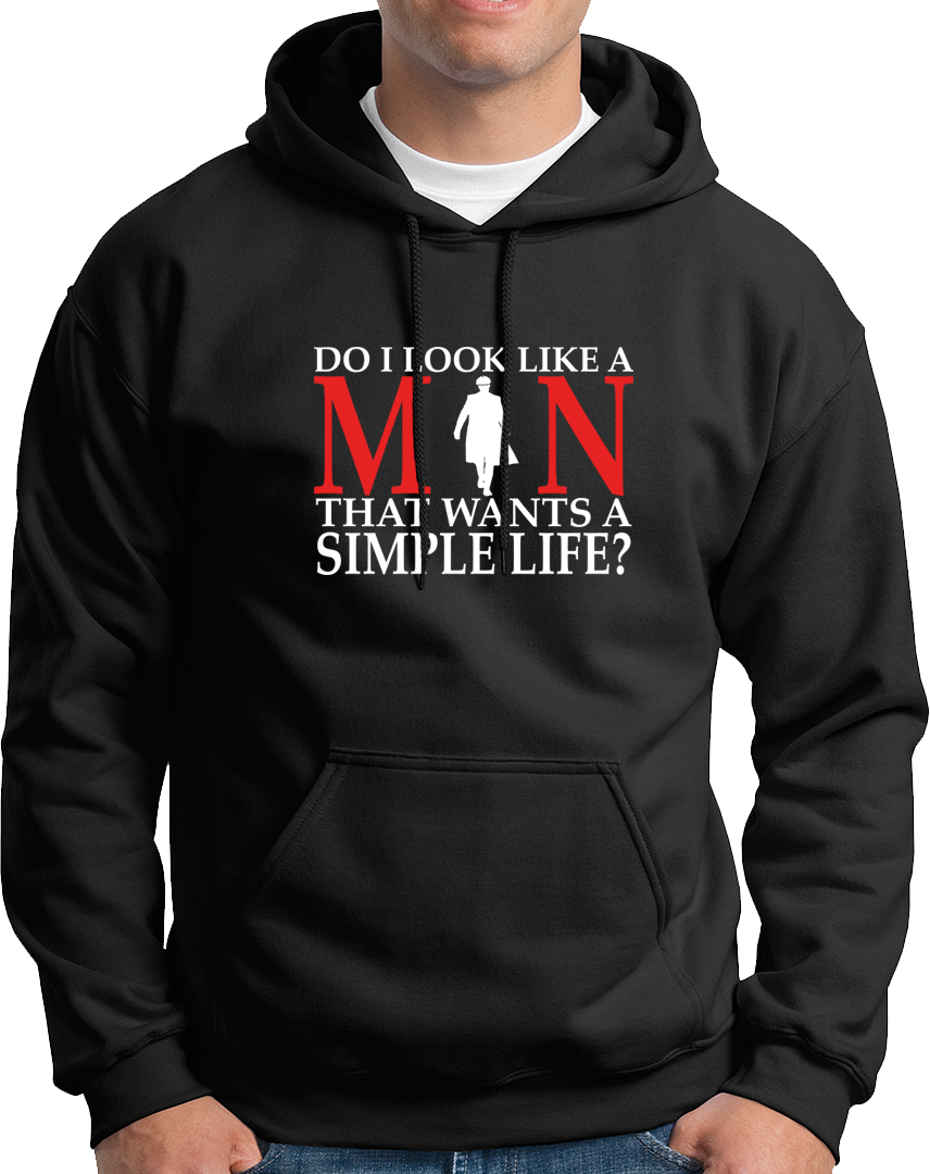 Want A Simple Life?- Unisex Hoodie