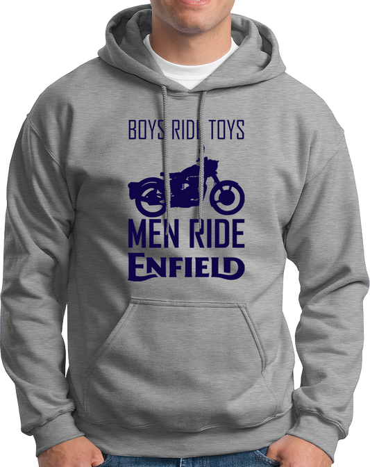 Men Ride Enfield- Unisex Hoodie