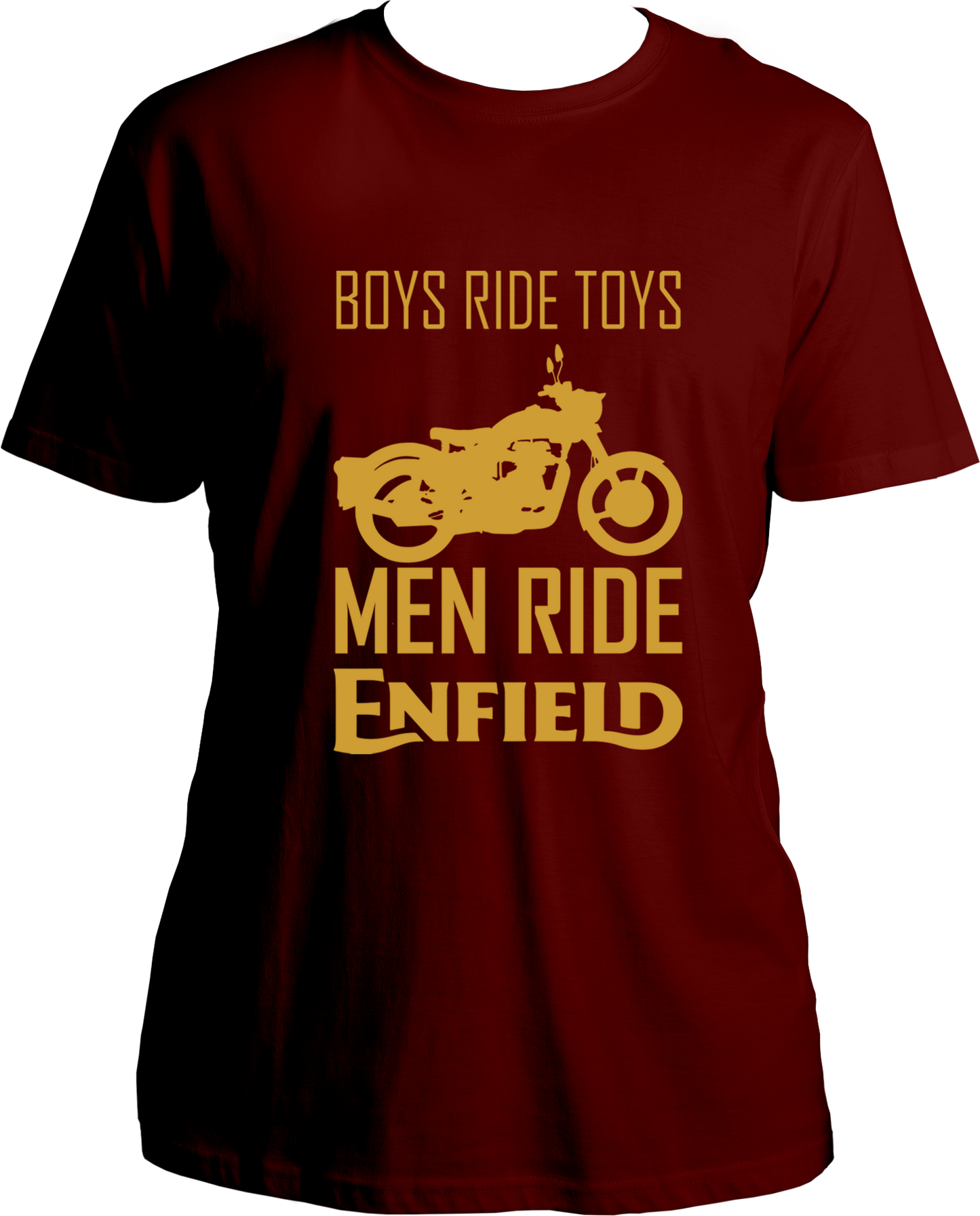 Men Ride Enfield Unisex T-Shirt