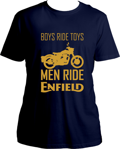 Men Ride Enfield Unisex T-Shirt