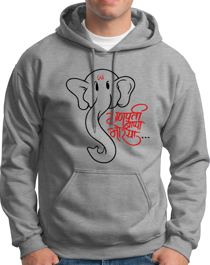 Ganpati Bappa Morya- Unisex Hoodie