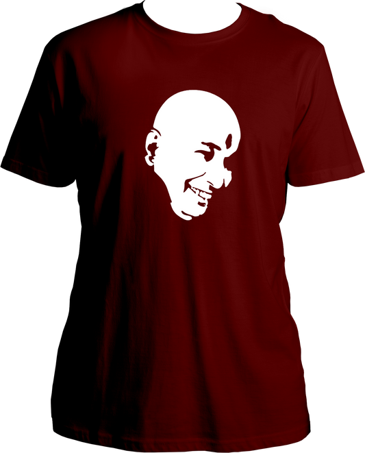 This Guruji Unisex T-Shirt is crafted from ultra-soft and lightweight cotton fabric, making it the perfect pick for any occasion. Decorated with a stunning devotional image of Bade Mandir Wale Guru, this t-shirt is both comfortable and fashionable. Show your devotion in style!