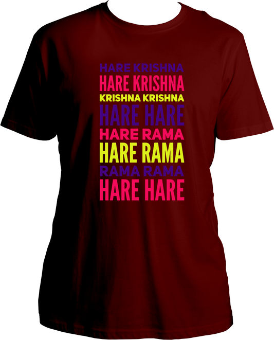 Always chant hare krishna hare rama and be happy. Wear this amazing Hare Krishna Hare Rama t-shirt if you love Krishna. Radhe Radhe!
