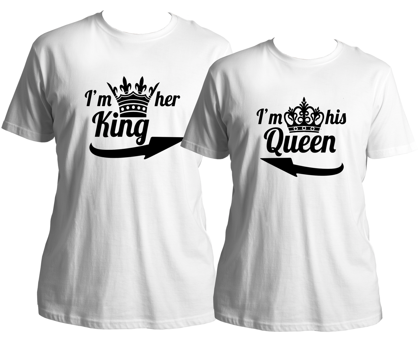 Her King His Queen Unisex T Shirts Garrari