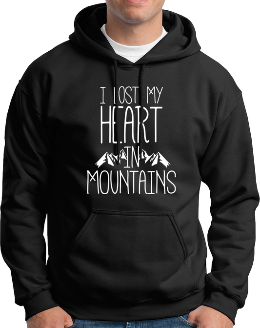I Lost My Heart In Mountains- Unisex Hoodie