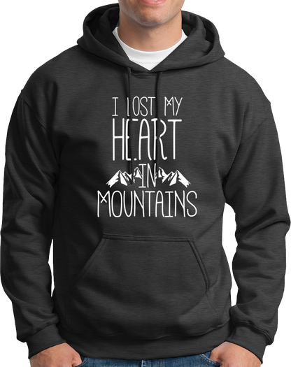I Lost My Heart In Mountains- Unisex Hoodie