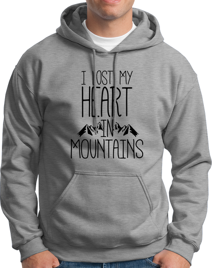 I Lost My Heart In Mountains- Unisex Hoodie