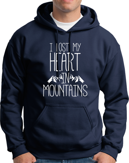 I Lost My Heart In Mountains- Unisex Hoodie