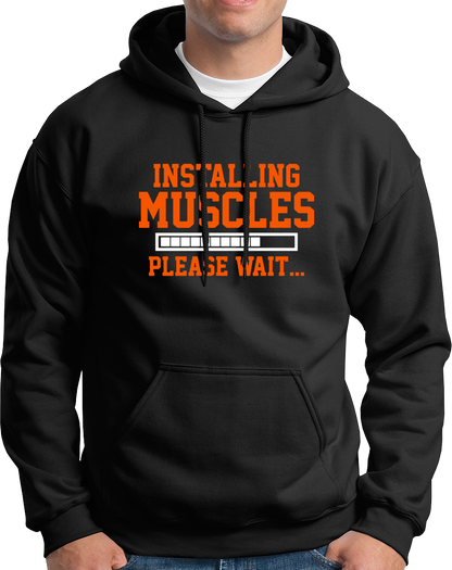 Installing Muscles- Unisex Hoodie