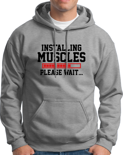 Installing Muscles- Unisex Hoodie