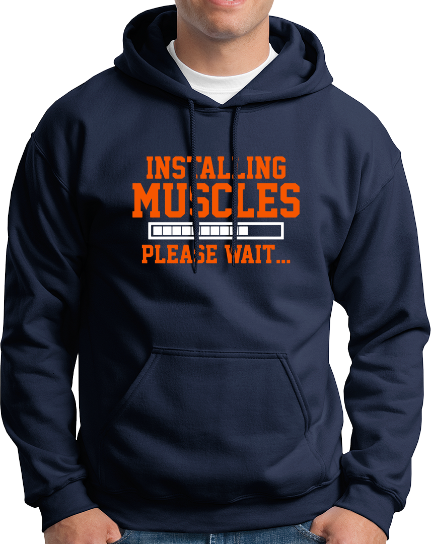 Installing Muscles- Unisex Hoodie