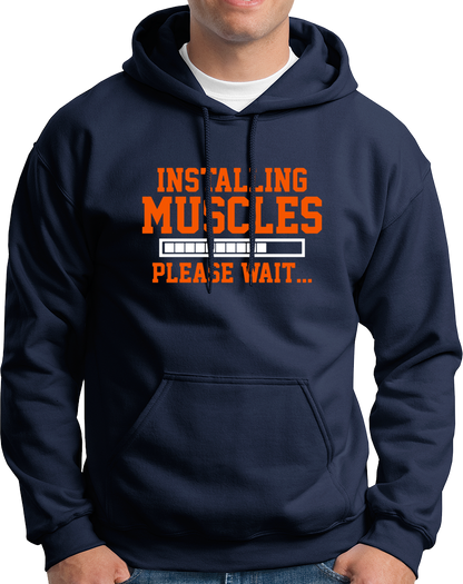 Installing Muscles- Unisex Hoodie
