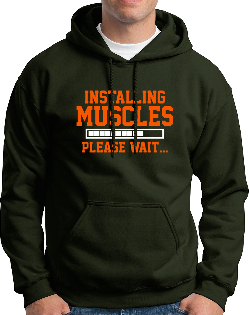 Installing Muscles- Unisex Hoodie