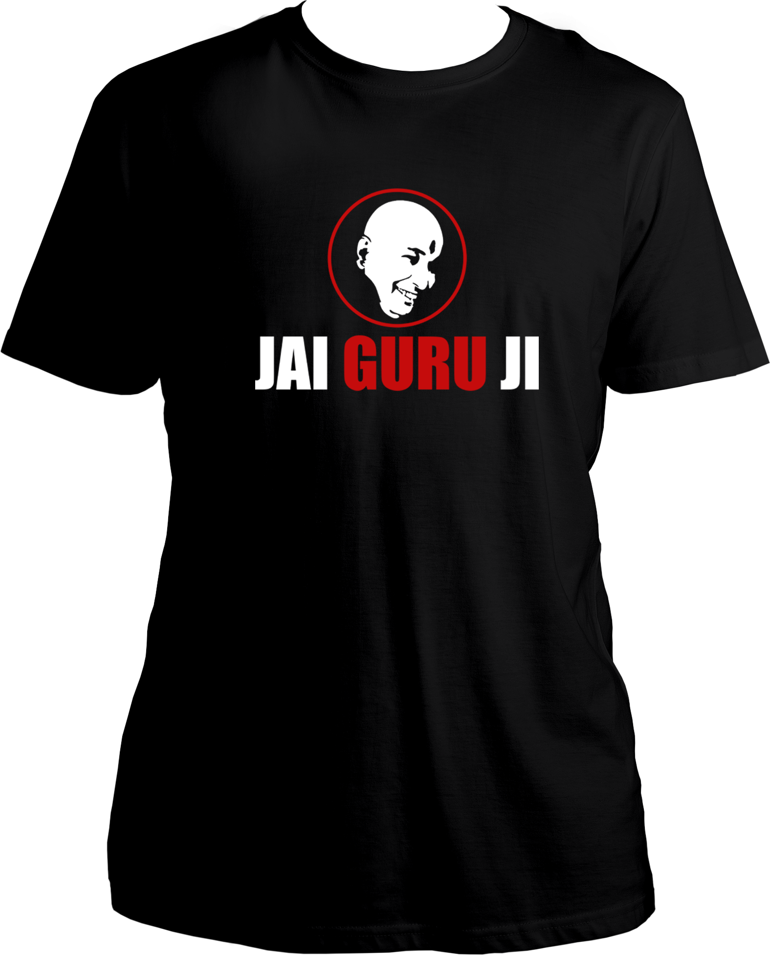 This Guru Ji Unisex T-Shirt is crafted from pure cotton for a comfortable devotion. Soft and smooth, it's perfect for the Guruji Sangat. So make it a part of your wardrobe and be content!