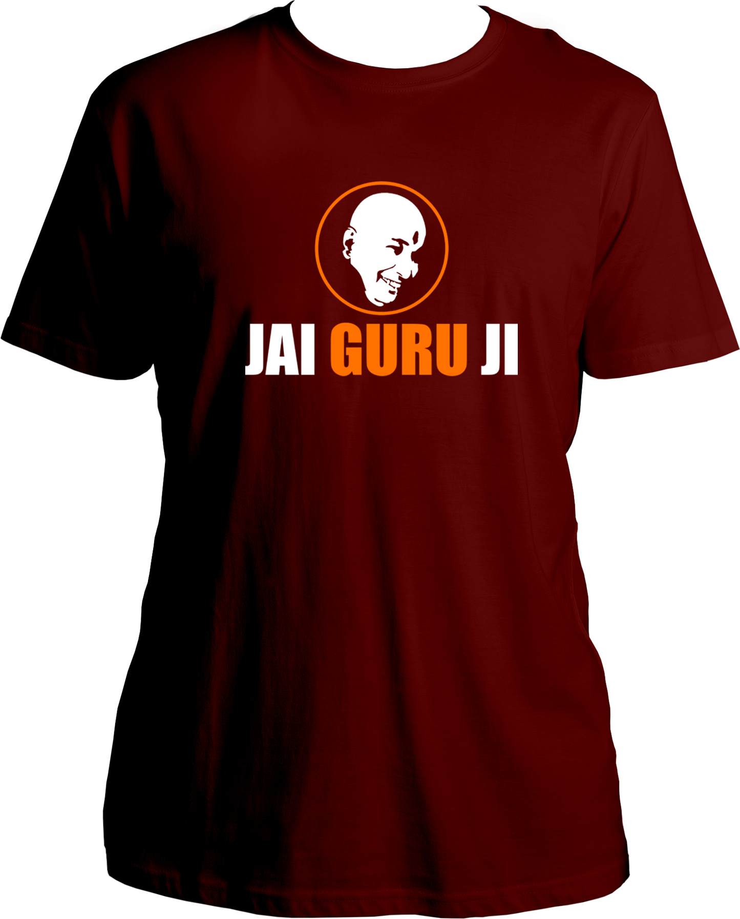 This Guru Ji Unisex T-Shirt is crafted from pure cotton for a comfortable devotion. Soft and smooth, it's perfect for the Guruji Sangat. So make it a part of your wardrobe and be content!