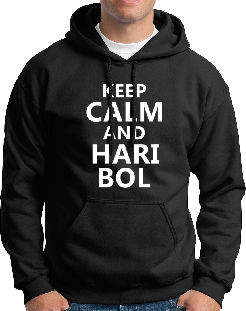 Keep Calm And Hari Bol- Unisex Hoodie