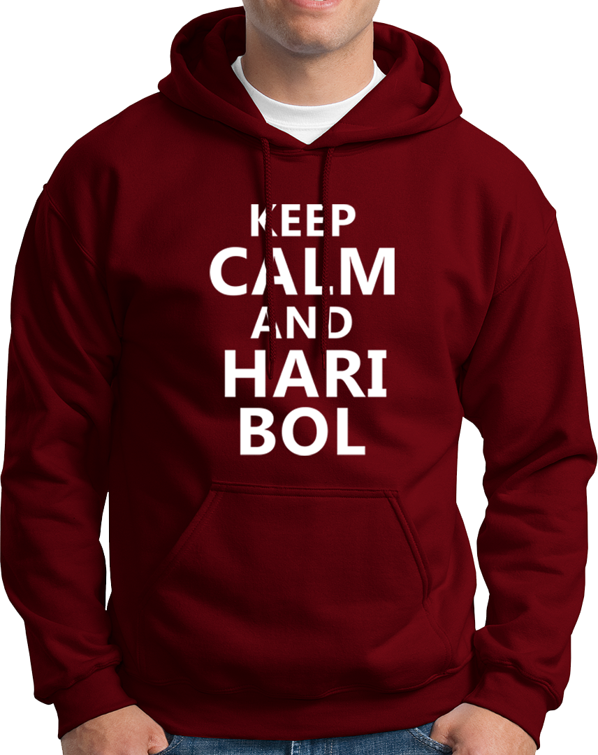 Keep Calm And Hari Bol- Unisex Hoodie