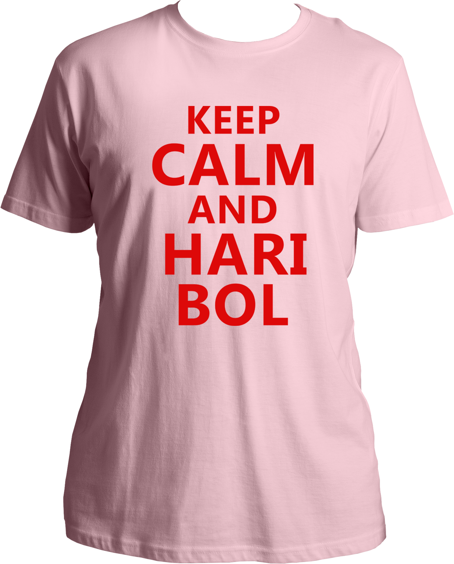 Keep Calm and Hari Bol. Wear this amazing Bhagwan Krishna t-shirt if you love Krishna. Radhe Radhe!