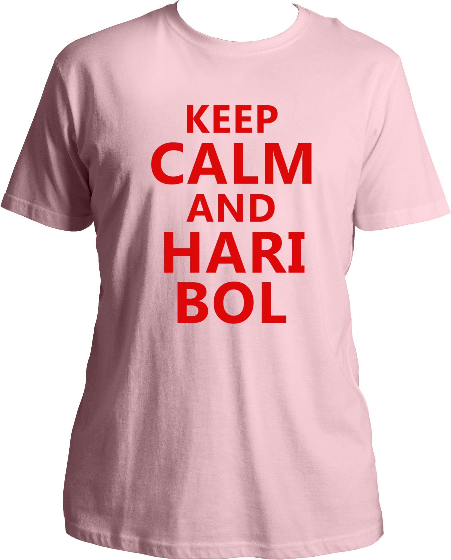 Keep Calm and Hari Bol. Wear this amazing Bhagwan Krishna t-shirt if you love Krishna. Radhe Radhe!