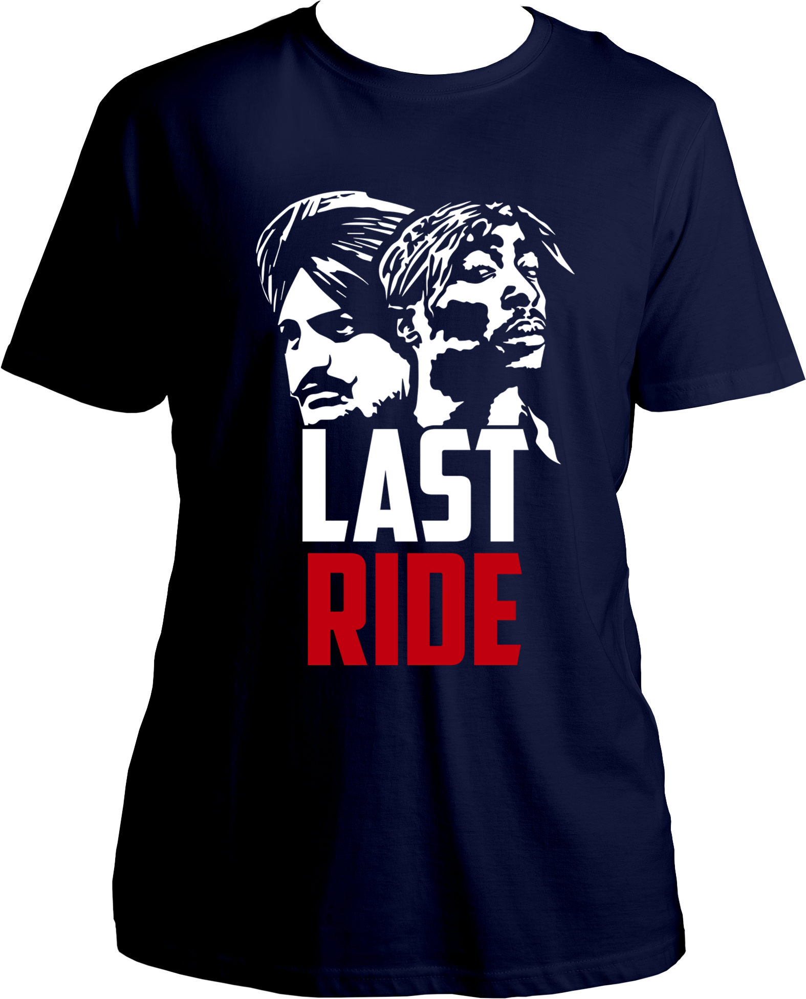 Last Ride Sidhu Moose Wala inspired navy blue unisex T-shirt