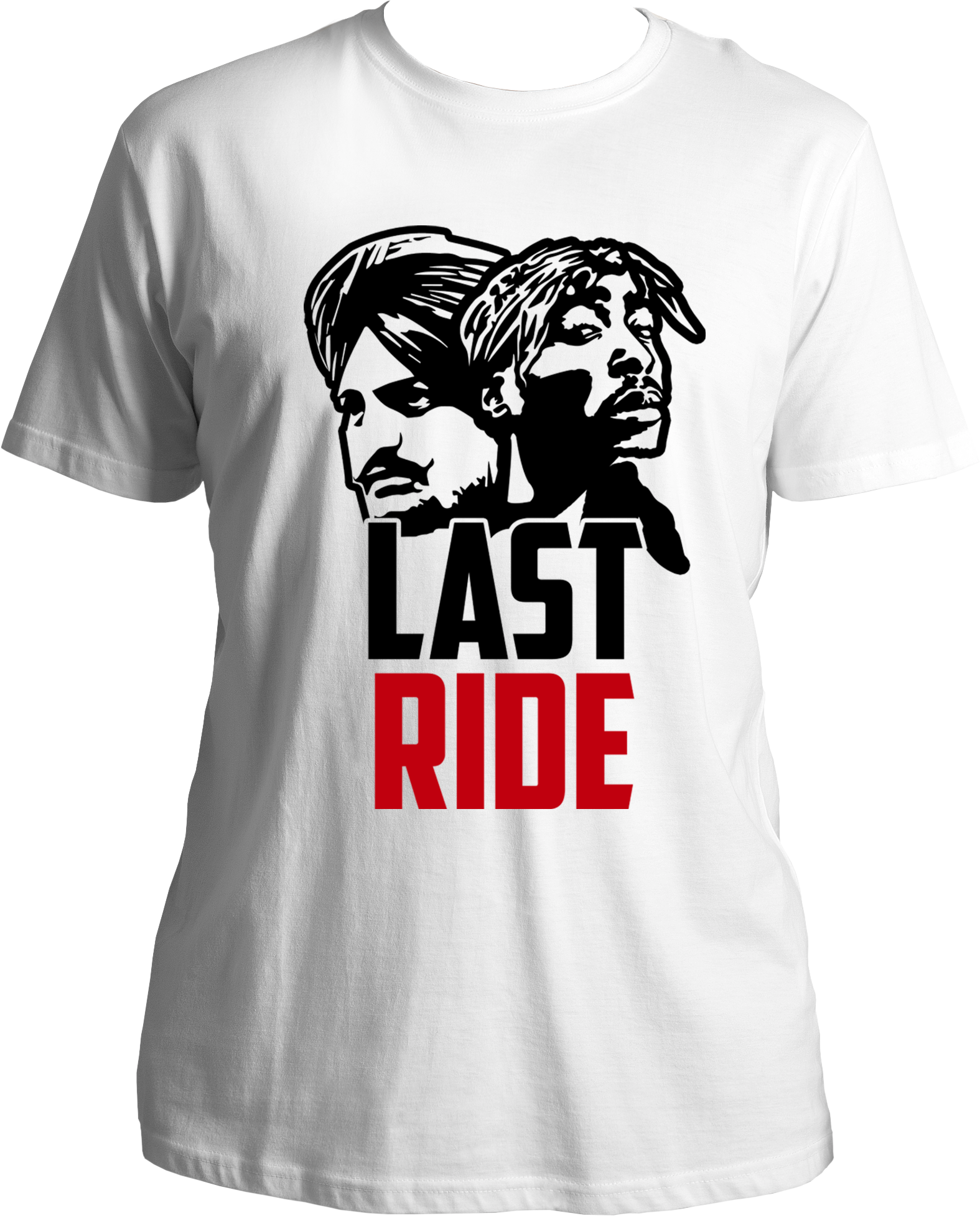 Last Ride Sidhu Moose Wala inspired white unisex T-shirt
