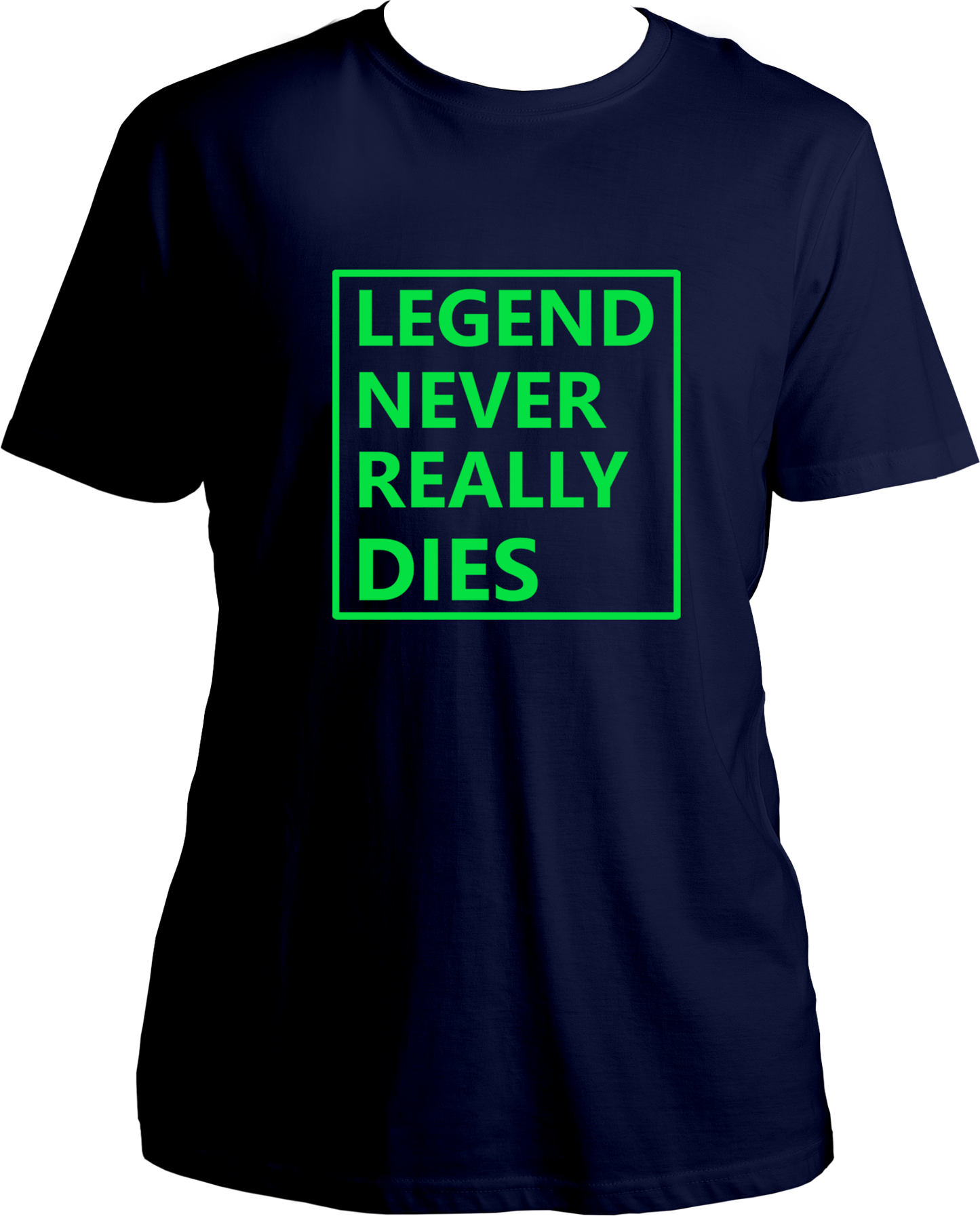 Legend Never Really Dies Unisex T-Shirts