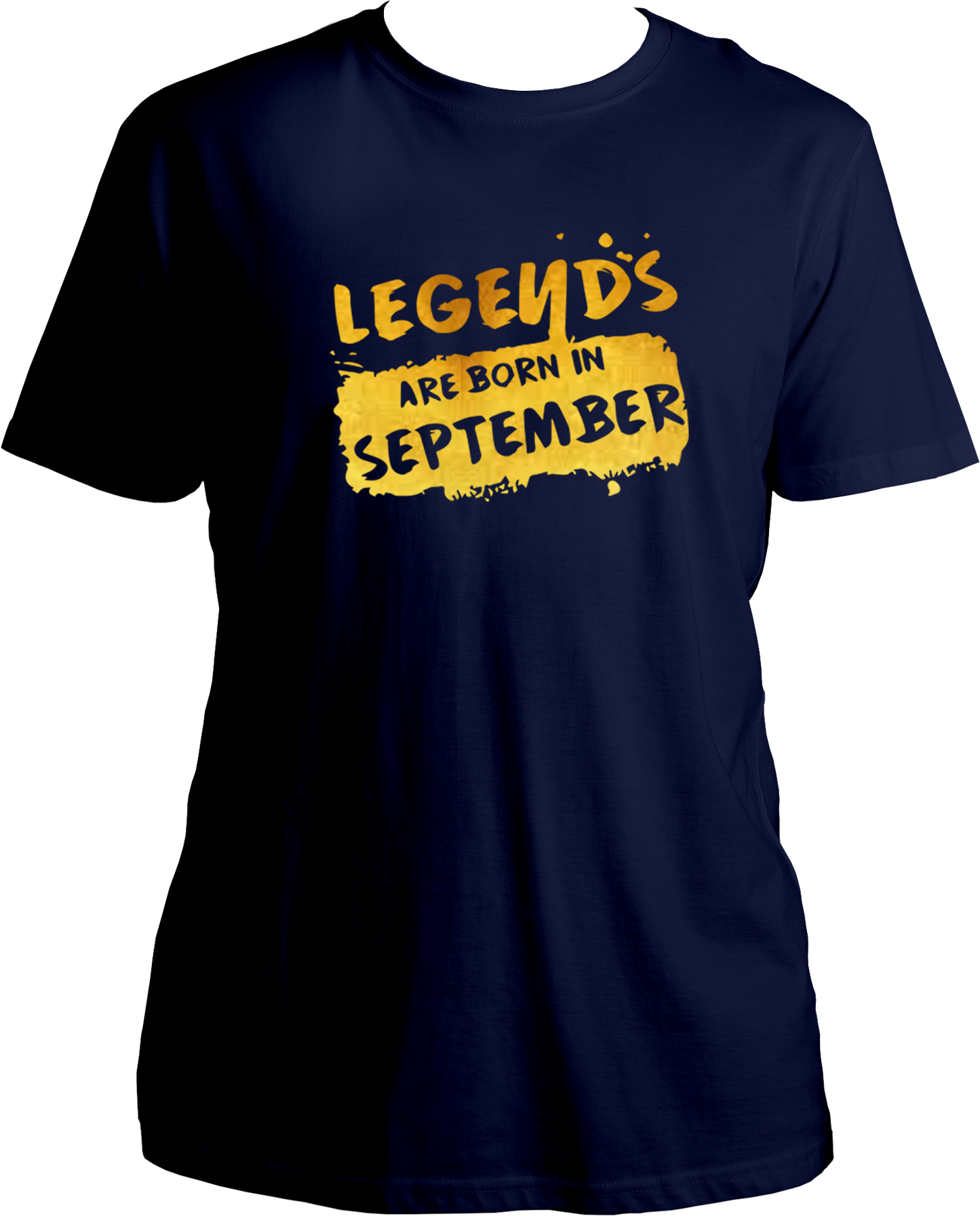Legends Are Born In September Unisex T-Shirts