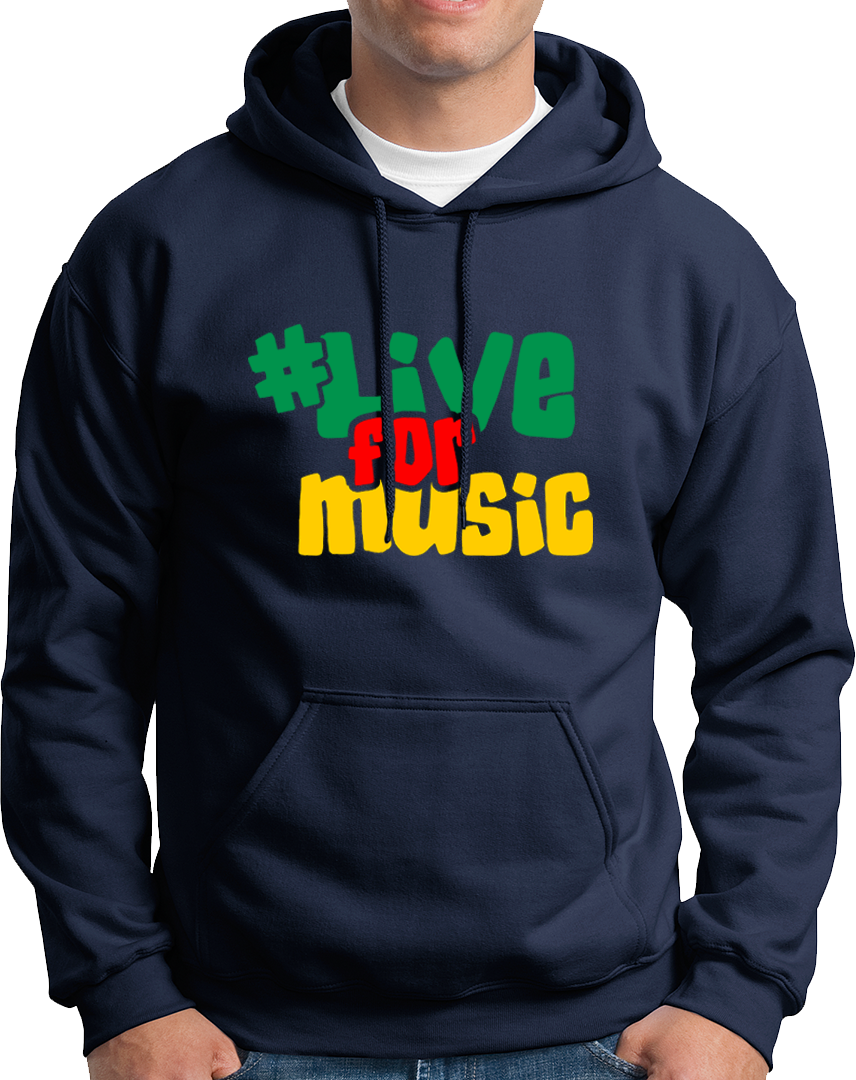 Live For Music- Unisex Hoodie
