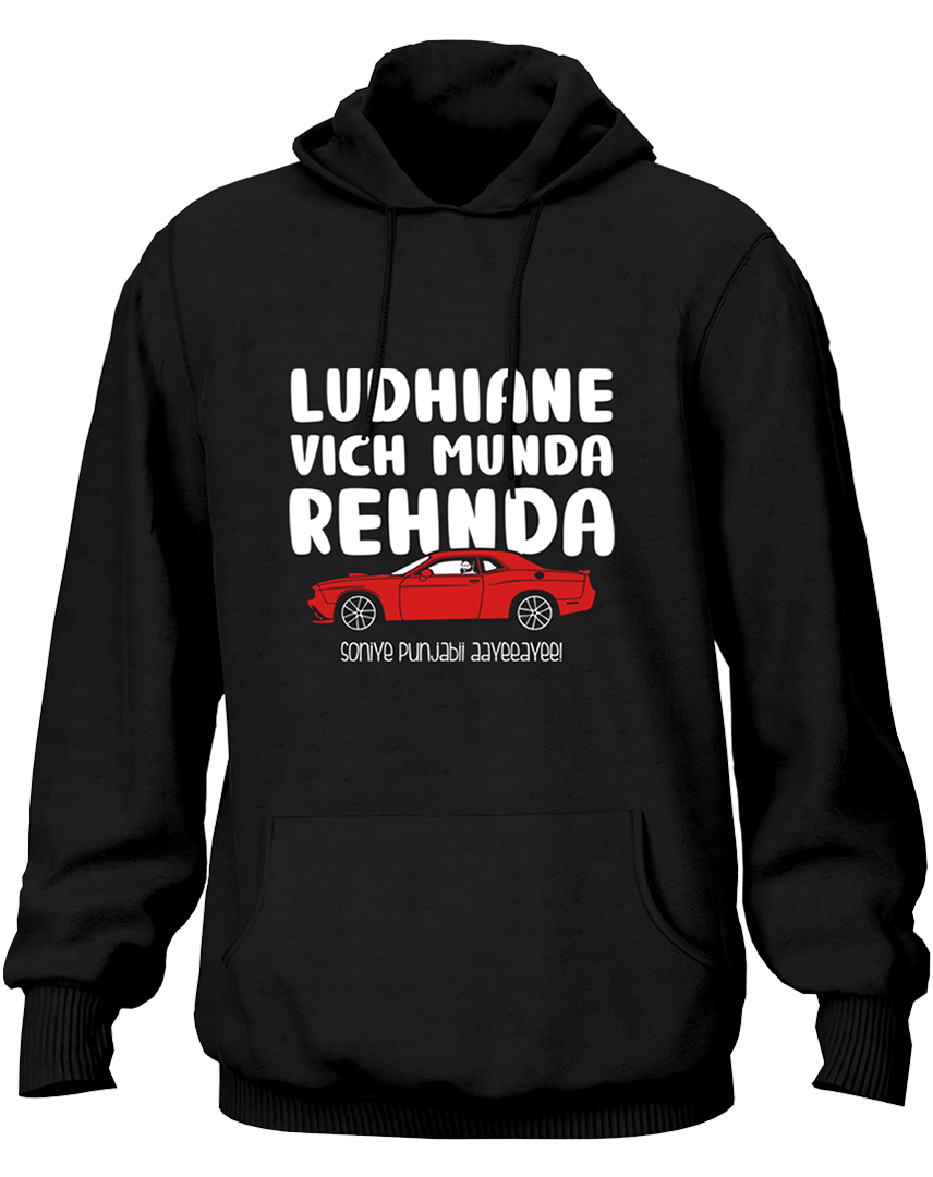 Munda Sohniye Punjabi Aayee- Unisex Hoodie